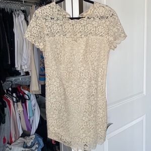Pins and Needles lace dress with built in liner.
